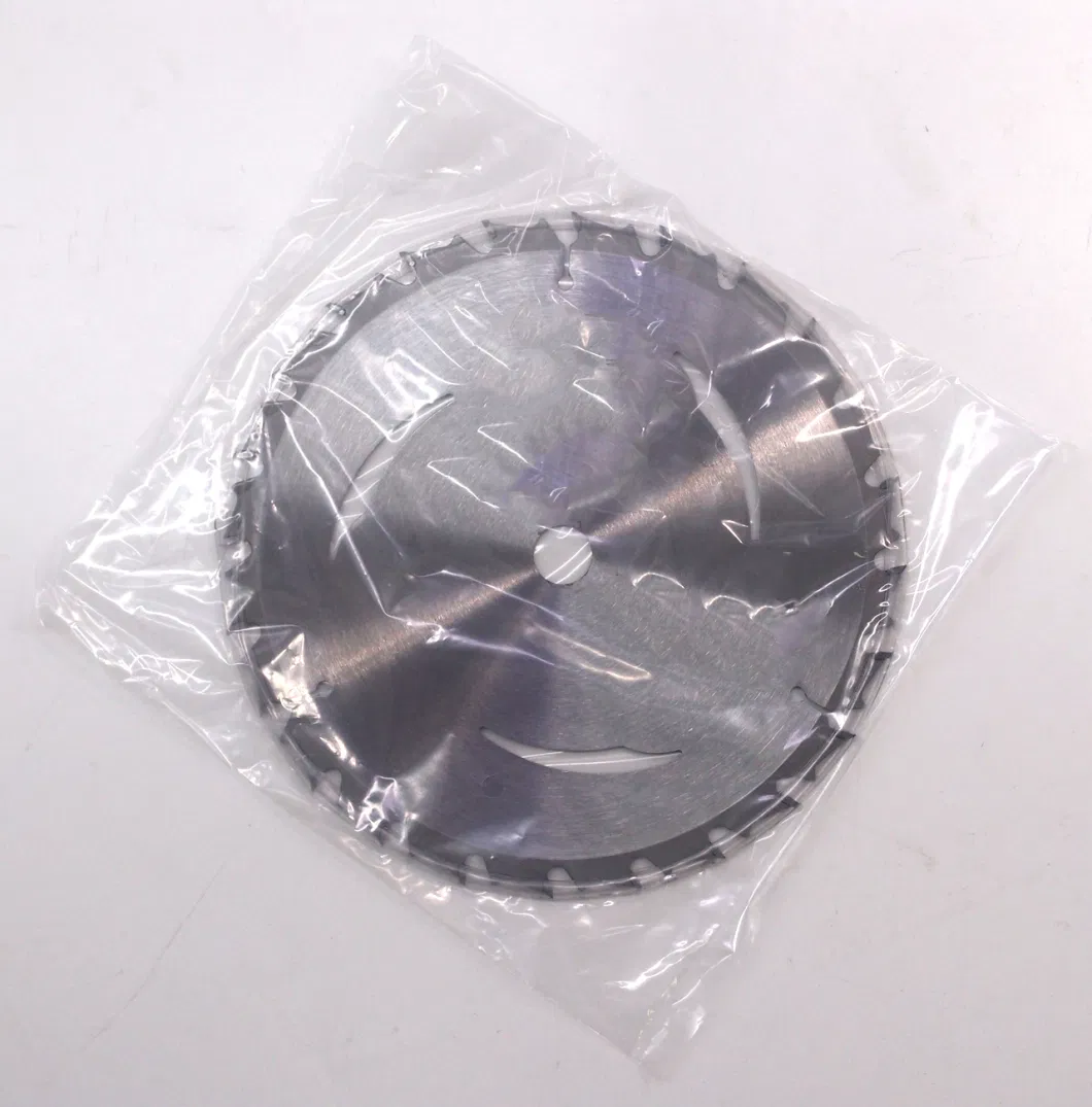 Tct Circular Cutting Disc Saw Blade with Raker for Cutting Timber Wood