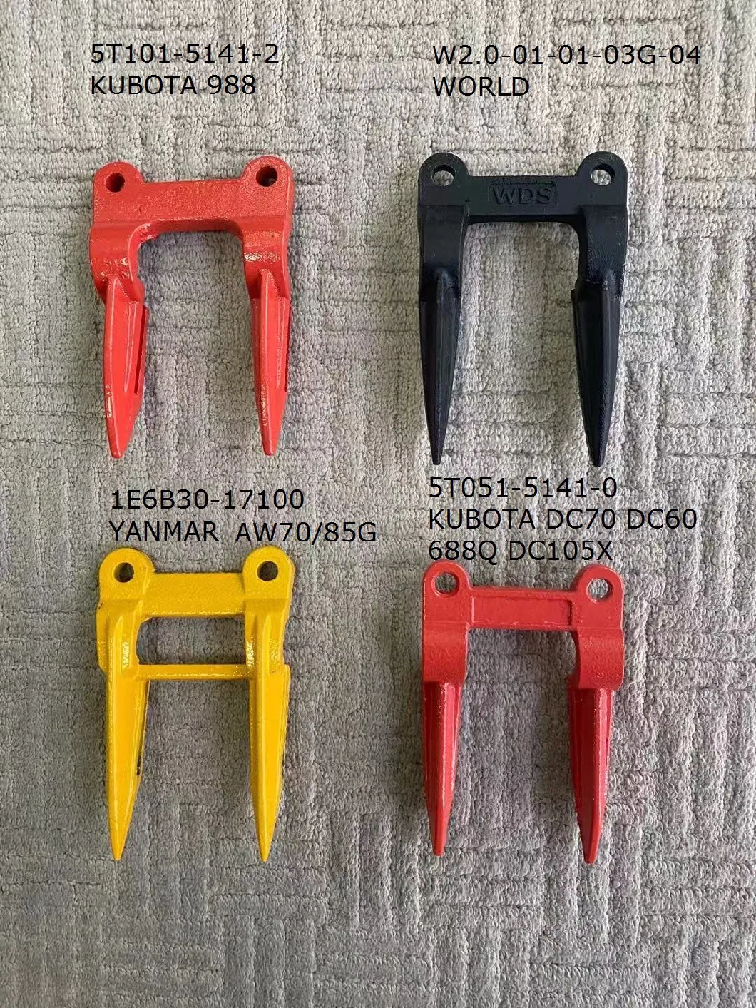 Agricultural Machine Ruilong Harvester Blade Guide B 5t101-5141-2/W2.0-01-01-03G-04world Blade Guide