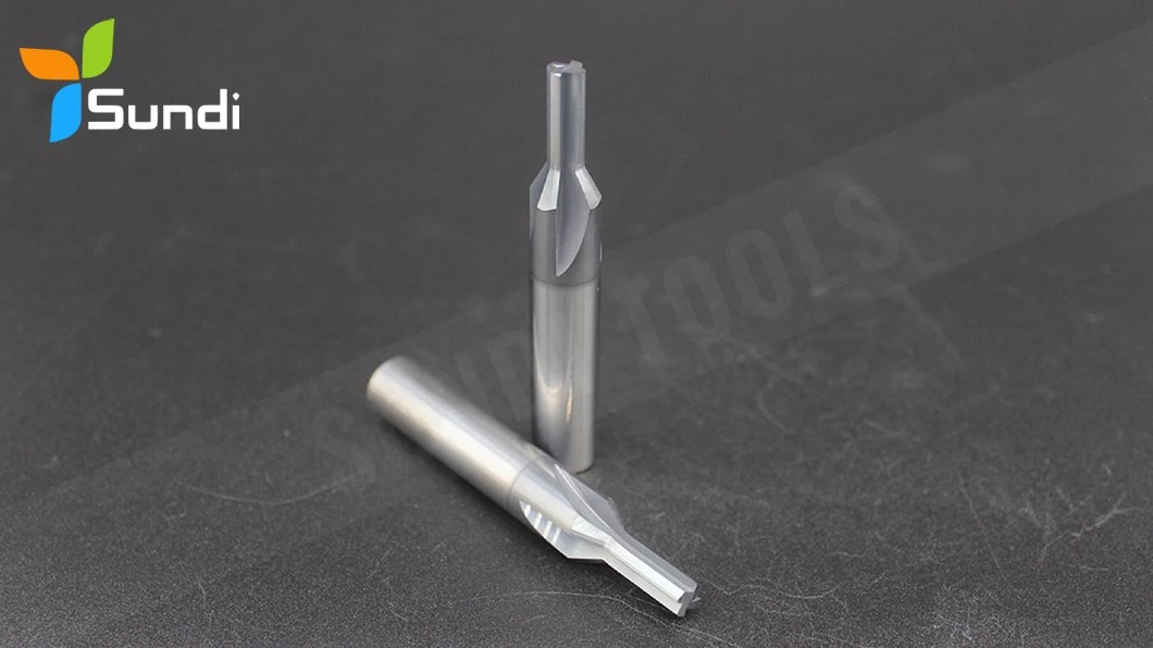 OEM Inner Coolant 3 Blade Straight Flute Carbide Milling Profile Reamer for Aluminum ADC12