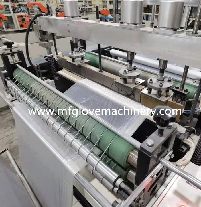 Automatic Draw String Ribbon Rolled Garbage Bag Making Machine Drawstring Trash Bag on Roll Making Machine