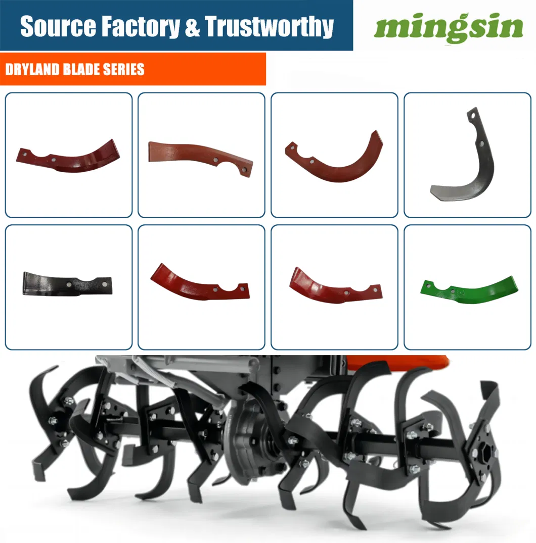 Cultivator Blades Agricultural Machinery Cultivator Spare Parts Rotary Tiller Blade