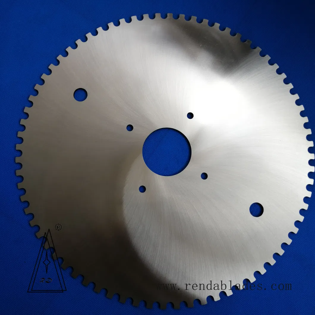 Circular Saw Cutter Disc Slitting Serrated Cutting Serrate Blade for Packing Packaging Plastic Film Paper Bag Pack Rubber Tire Tyre Teeth Tooth