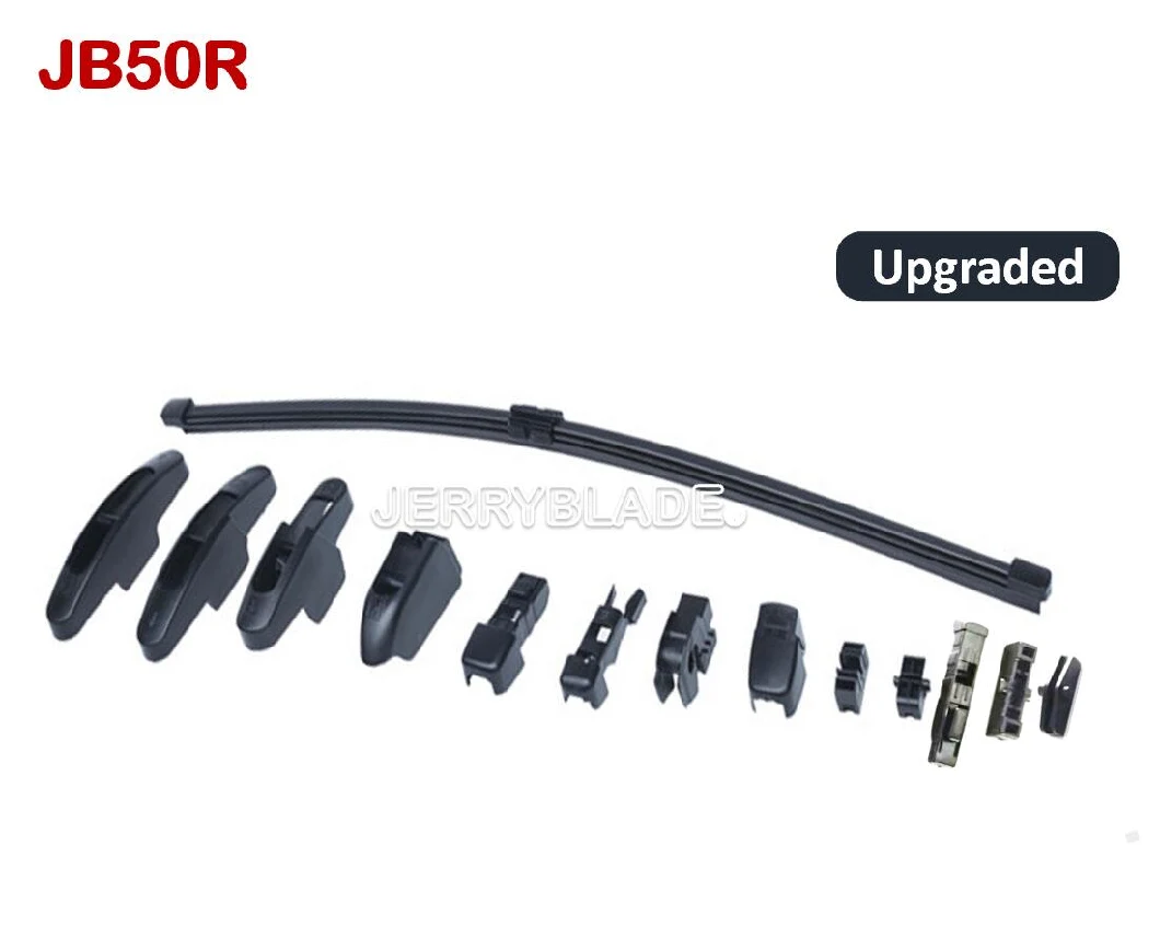 Factory Wholesale Multifunction Rear Wiper Blade 12 OE Adapters Fit 95% Cars Multi Clips Multi Use for All Cars Universal for All Windshield Windscreen Glass