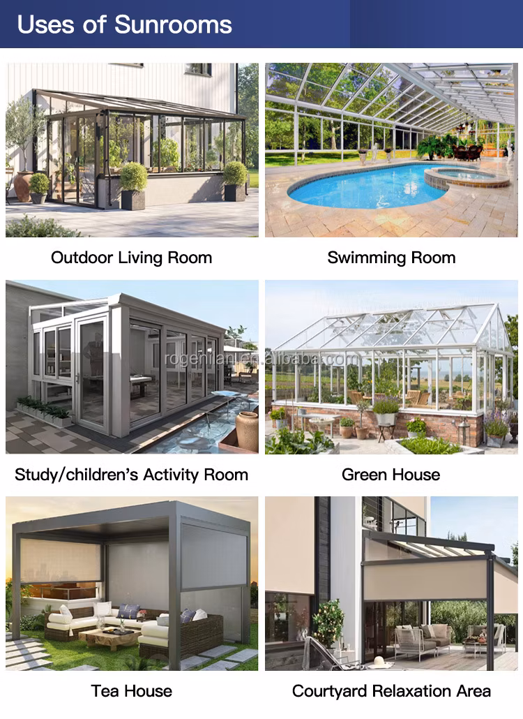 Modern Bespoke Aluminium Glazed House Sliding/Folding/Casing/Open Plan