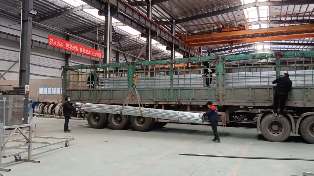 China Low Price Easy to Install Tunnel Metal Structure Plastic Film Hot DIP Galvanized Frame Structure Greenhouse
