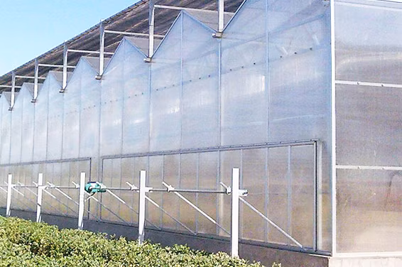 Customized Glass Horticulture Multi Span Agricultural Tunnel Intelligent Flower House Hydroponics System Greenhouse
