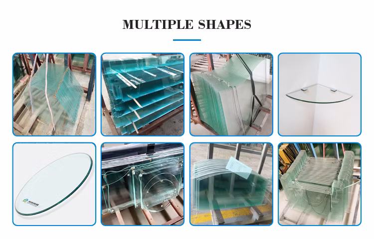 3-19mm Tempered Greenhouses Toughened Safety Glass Glass Wall for Building Glass for Architecture