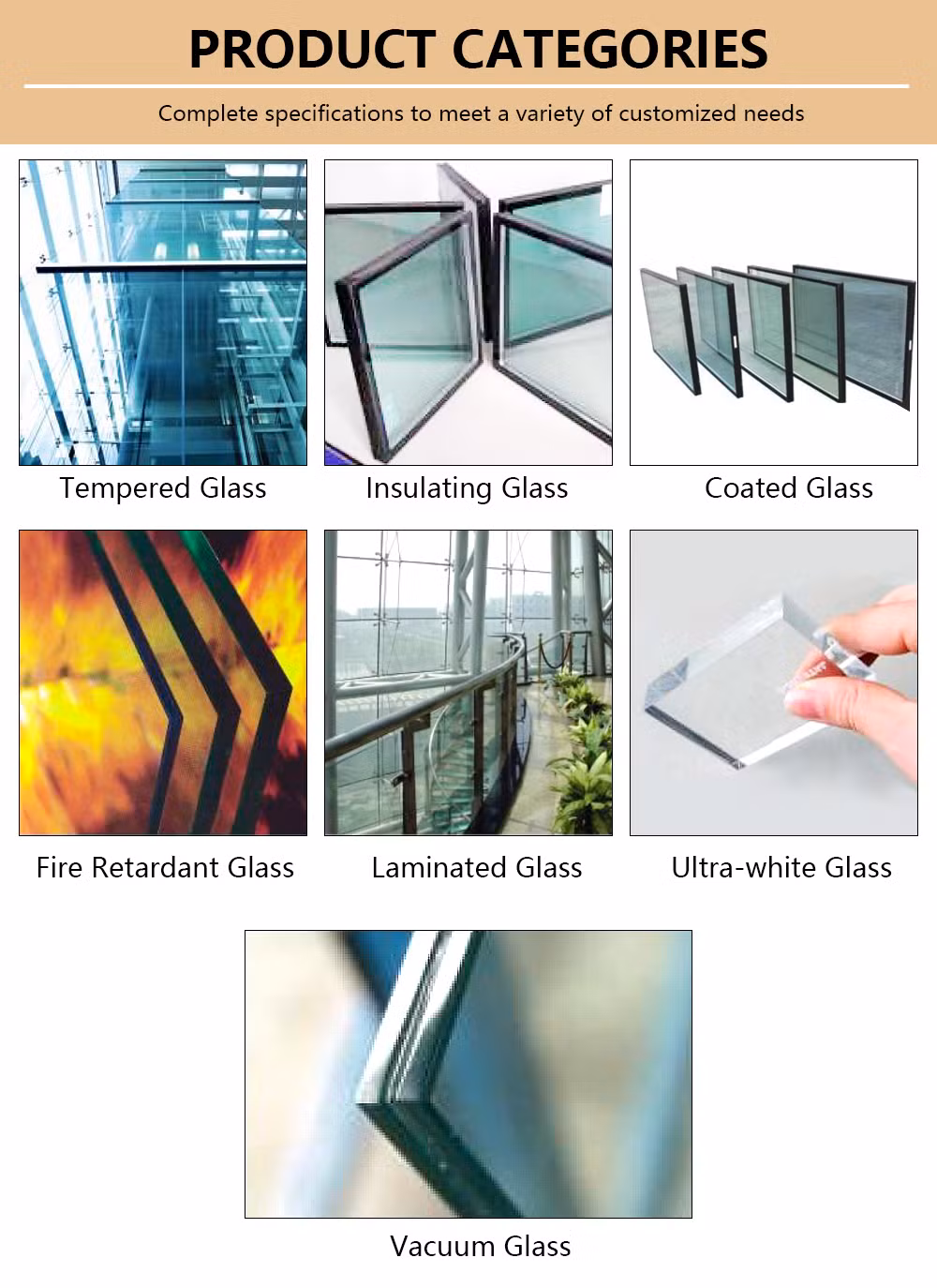 Wholesale Explosion-Proof Safety PVB Laminated Glass Tempered Building Roof Glass for Greenhouse