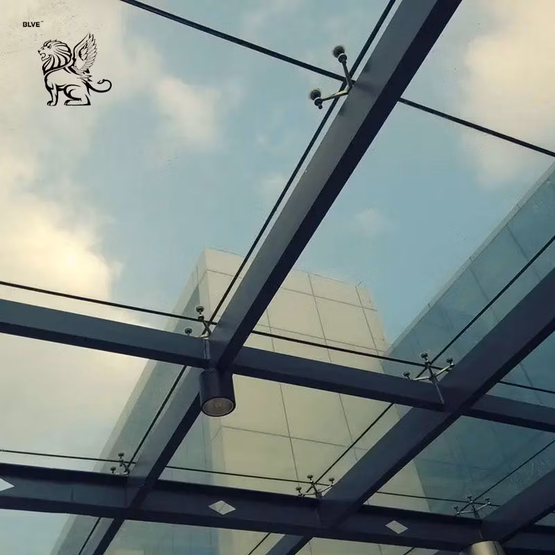 Wholesale Explosion-Proof Safety PVB Laminated Glass Tempered Building Roof Glass for Greenhouse