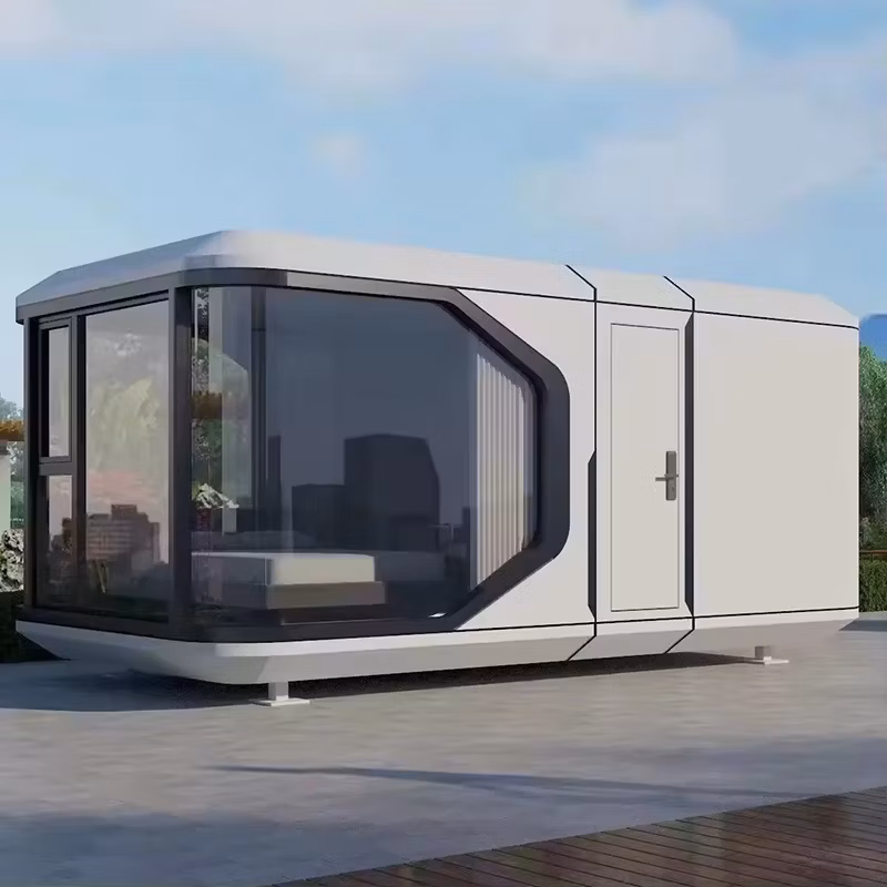 Space Capsule Steelmodular House European Design Style Green House Good Price Outdoor