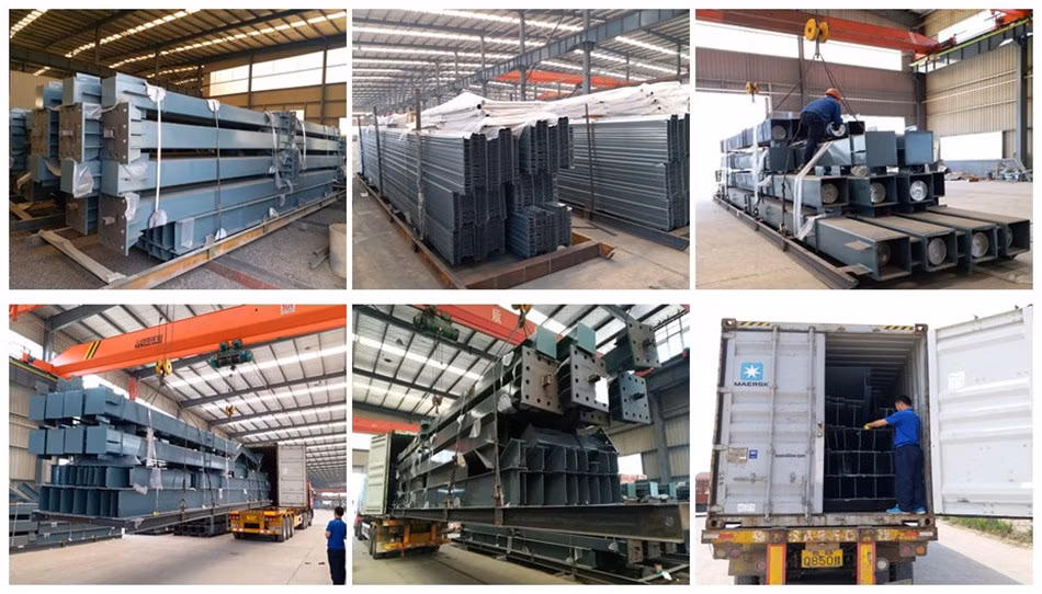 Pre Engineered Steel Structure Construction Building/Prefabricated Metal Frame Warehouse/Shed/Hangar/Workshop/Factory/Apartment/Hotel/School/Hospital Building