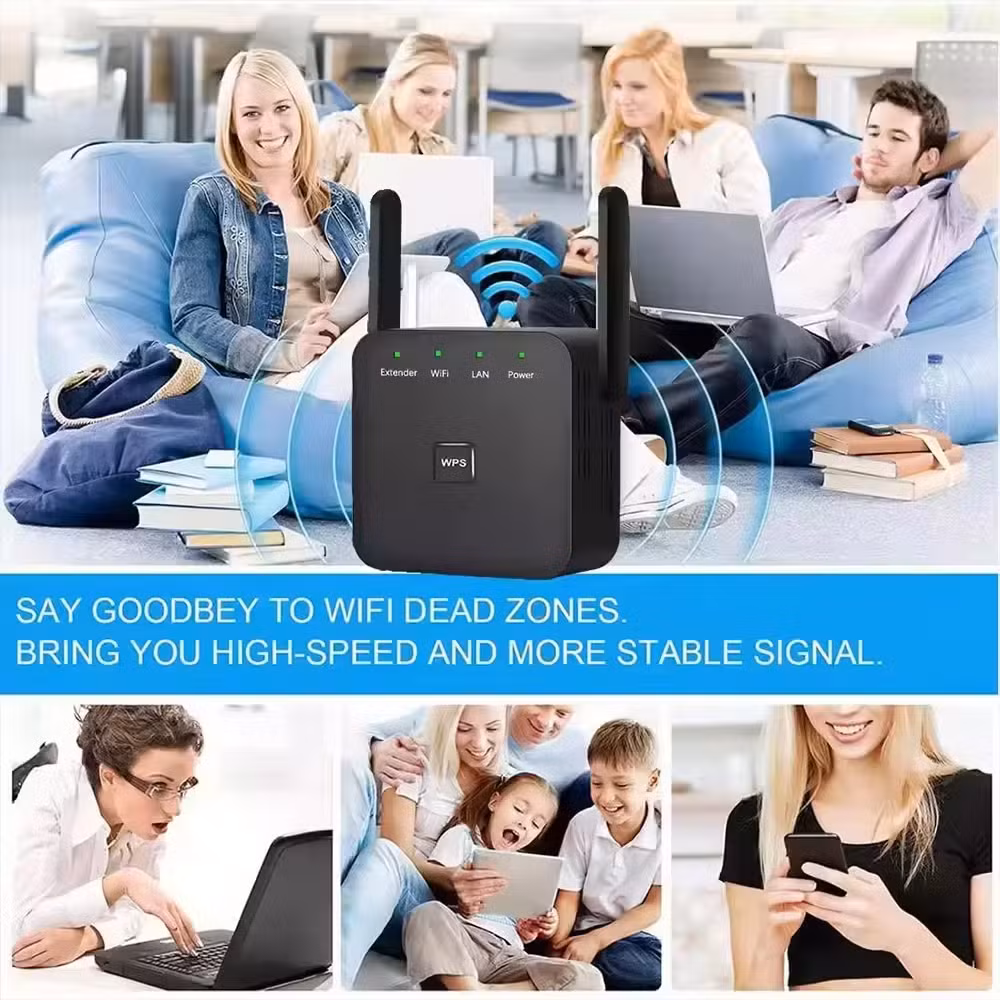 Professional Factory Price Wd-R611utype Enterprise Router Repeater 1200Mbps Wireless WiFi Repeater 802.11b/G/N