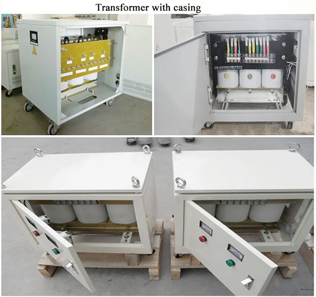 3 Phase 100kVA Electric Outdoor Distribution Dry Type AC Isolation Transformer for Injection Machine