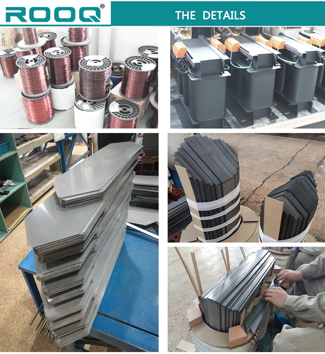 Low Loss 220V 380V Step up Transformer Dry Type 3 Phase 60kVA