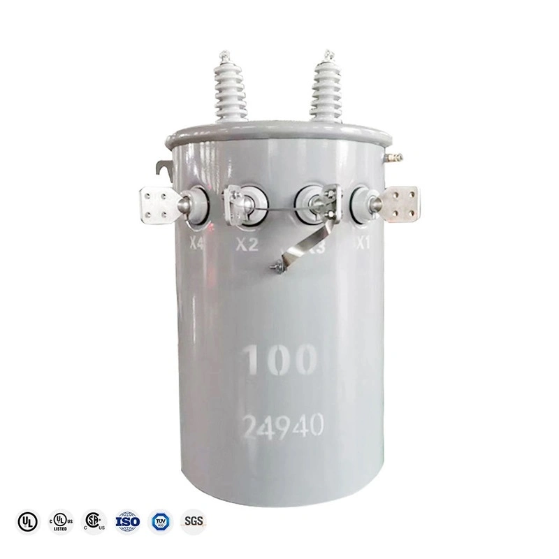 Chinese Price 15kv 25kv 37.5kv 50kv 75kVA 100kv Single Phase Pole Mounted Transformer