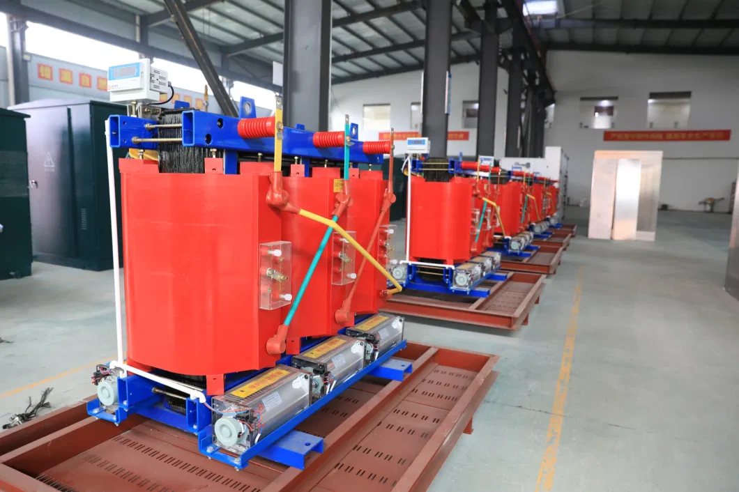 Customization 30 50 80 100 160 200 350 400 500 kVA 0.4kv/10kv Three Phase Cast Resin Dry Type Step Down Power Transformer for Power Transmission