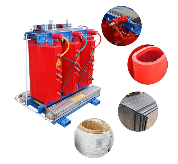 Customization 25 50 80 100 160 200 350 400 kVA 10kv 0.4kv Three Phase 3 Cast Resin Dry Type New Energy Car Charging Station Power Distribution Transformer