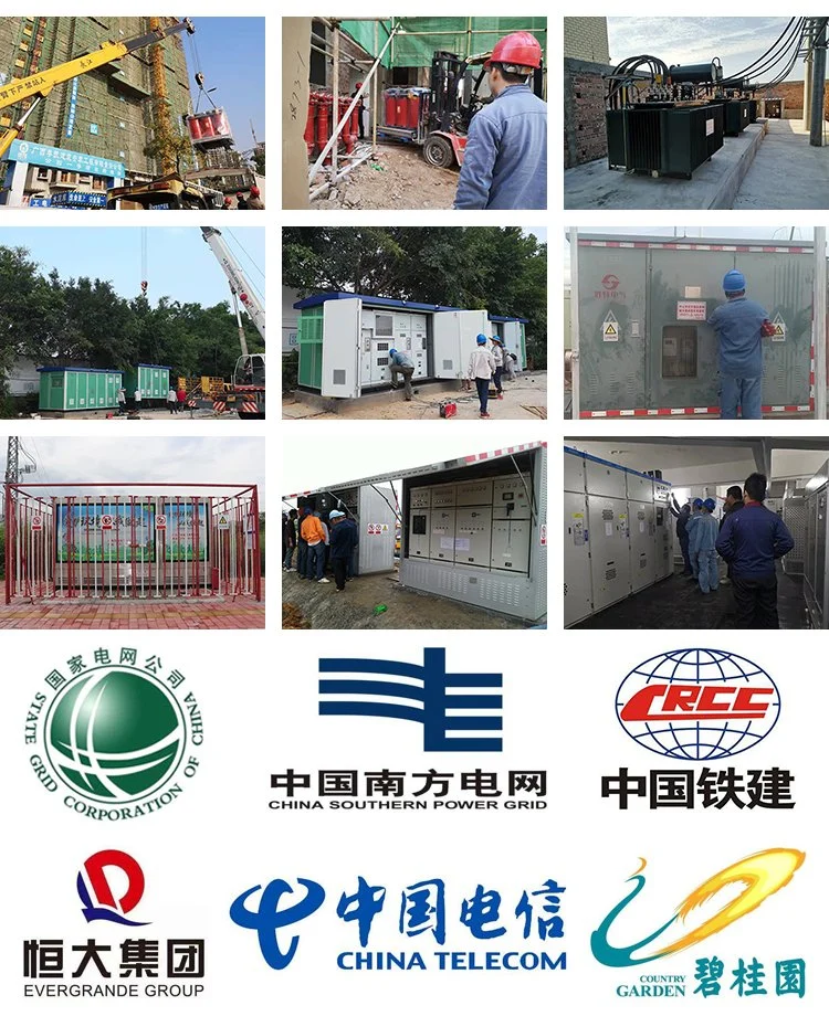 Rated Capacity 800 kVA Cast Resin Dry Type Transformers 12kv 11kv 415V Model Scb10/11 ISO60076 Approved 800kVA 690V 400V 220V Power Electrical Transformer