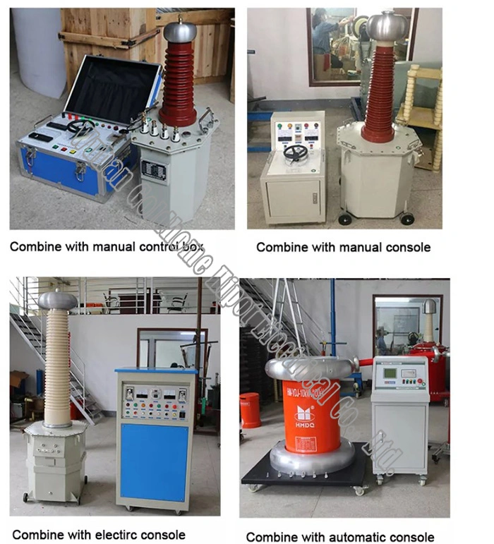 AC High Voltage Oil-Immersed Testing Transformer Insulating Dielectric Test Set