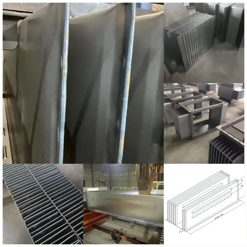 Fin Pitch 40mm Transformer Corrugated Radiator Folding Machine