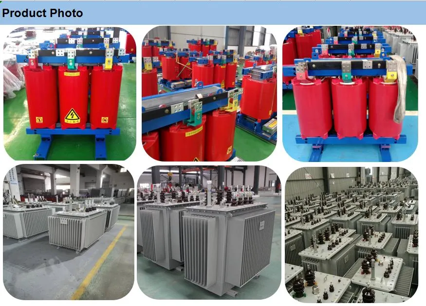 2000kVA 2500 kVA 100kVA Three Phase 3 Phase Dry Type Transformer