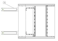 Fin Pitch 40mm Transformer Corrugated Radiator Folding Machine