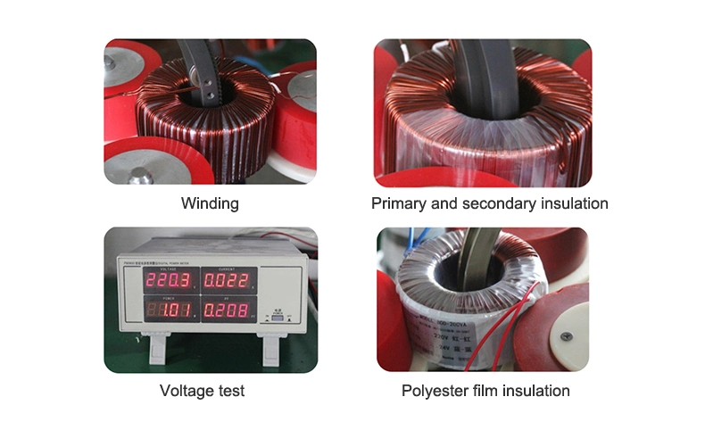 Single Phase Custom Toroida Automatic Equipment Electrical Control Power Distribution Cabinet Ring Transformer