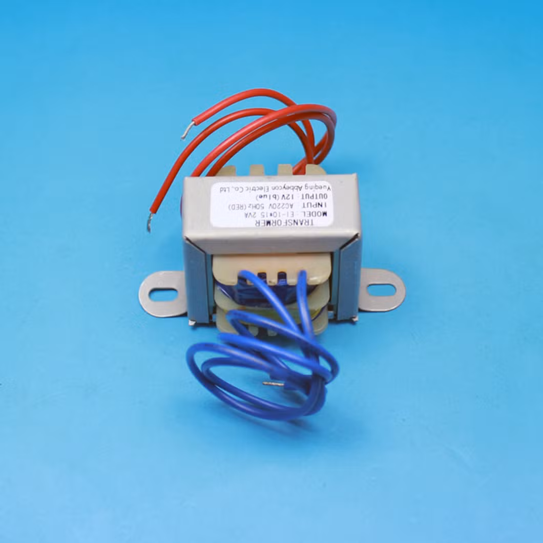Ei Type 220V to 12V Mini Power Transformer Single Phase Transformer Power Transformer Electronic Transformer