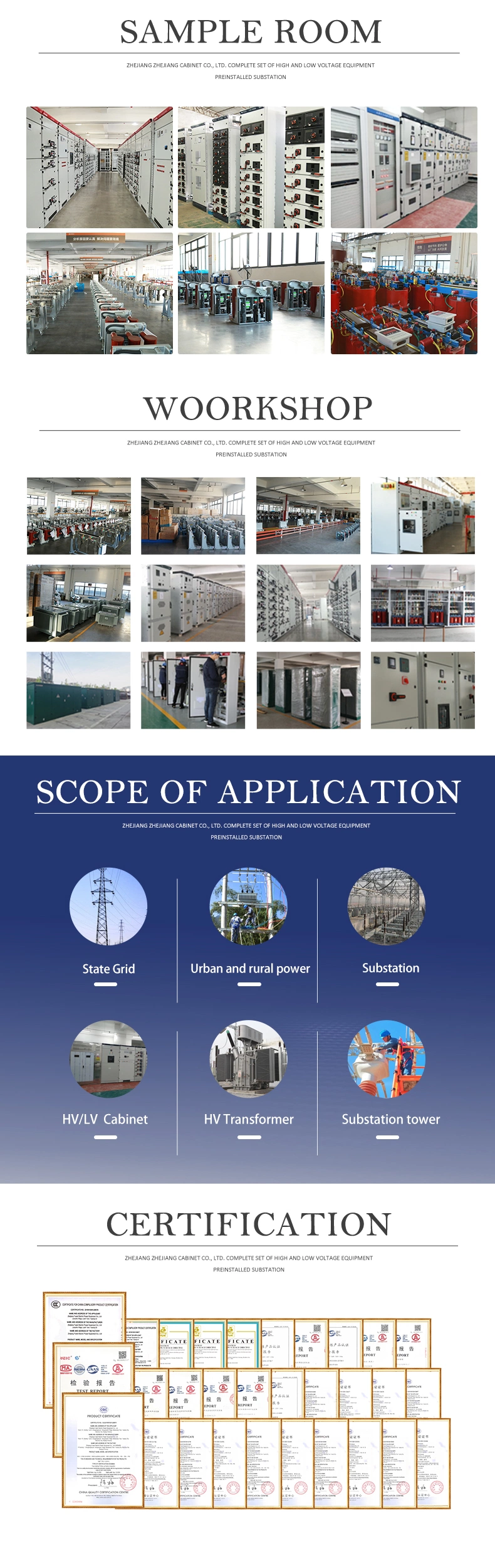 10kv Indoor High Voltage Cast Resin Dry Type Voltage Measuring Potential Transformer