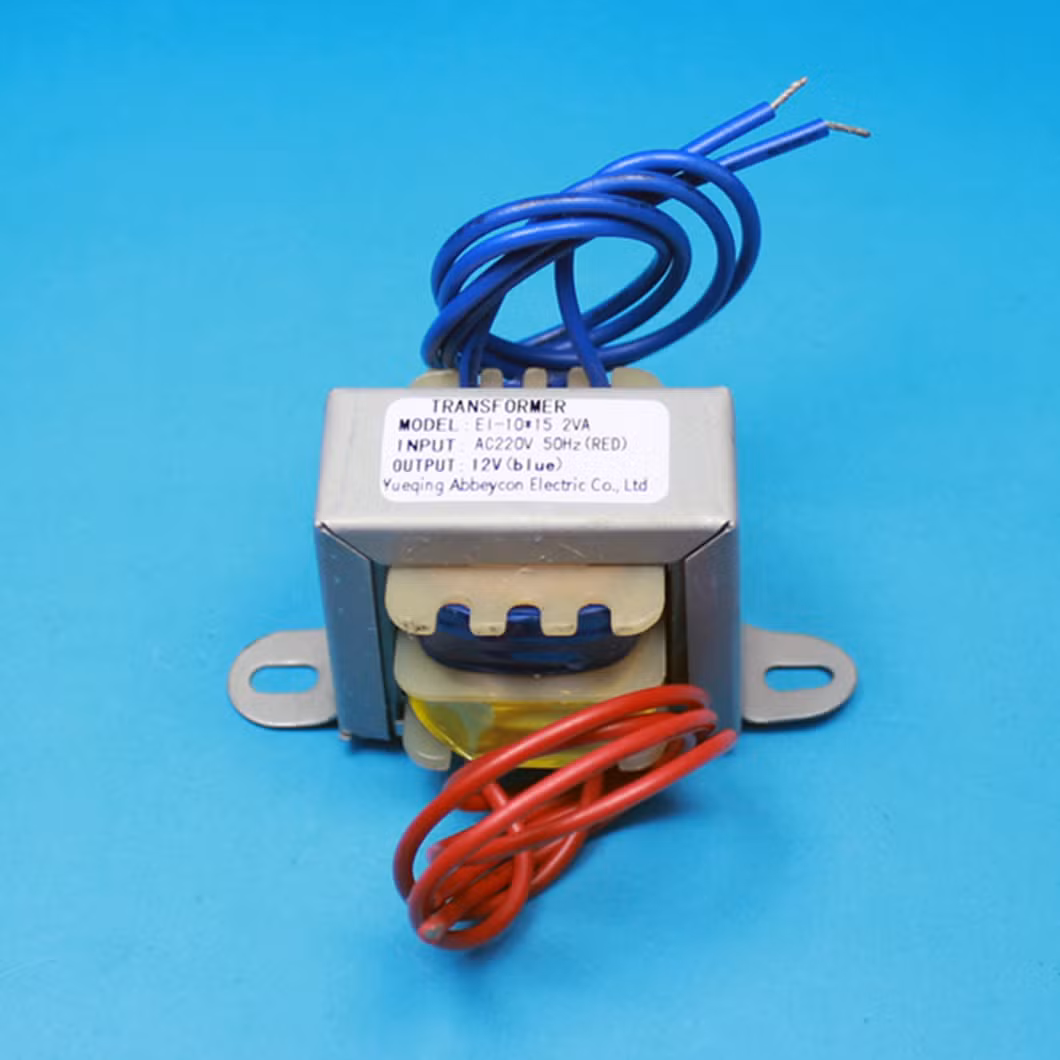 Ei Type 220V to 12V Mini Power Transformer Single Phase Transformer Power Transformer Electronic Transformer