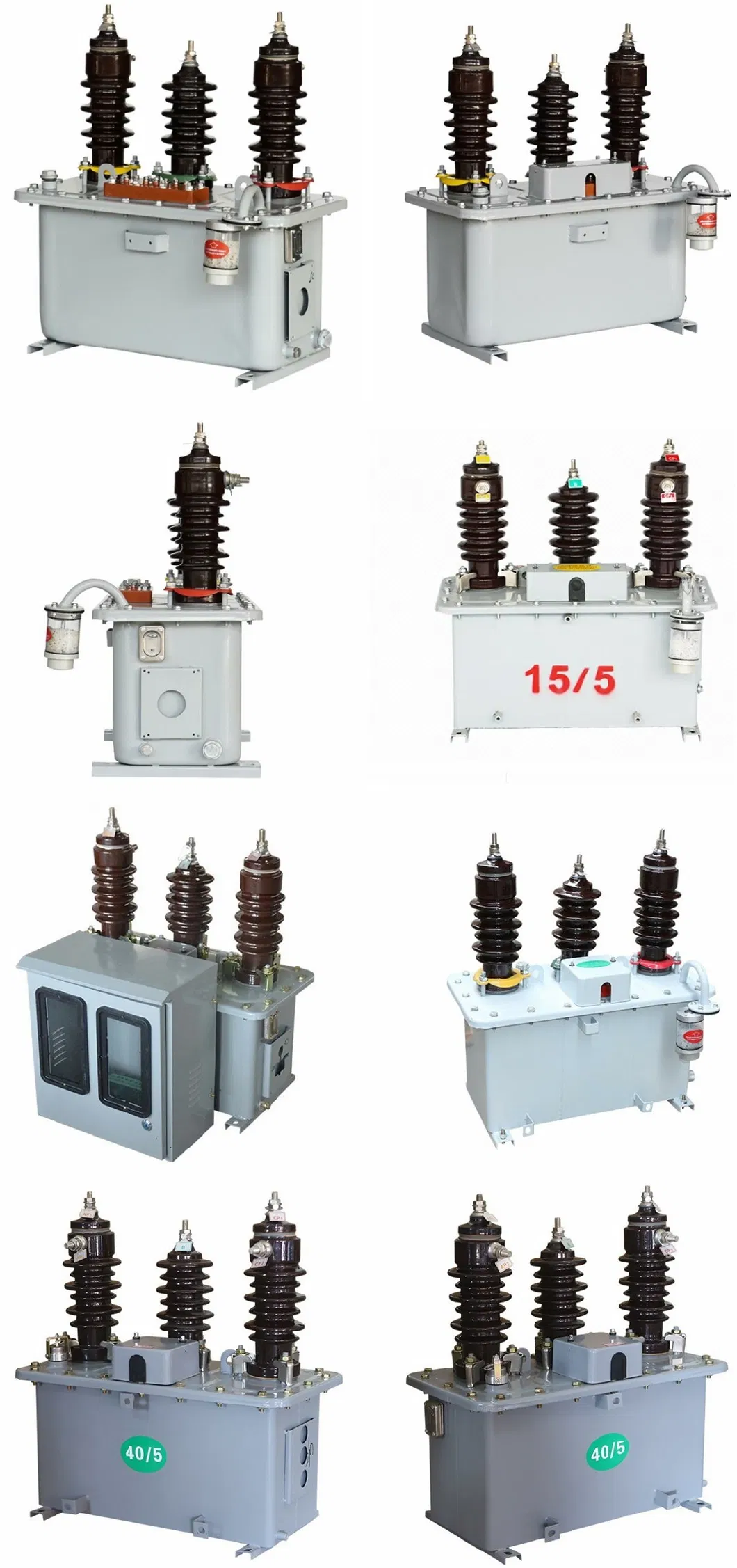 Jls 3/6/10kv 5A Outdoor Oil-Immersed High-Voltage Power Metering Box Three-Phase Three-Wire Combined Instrument Transformer