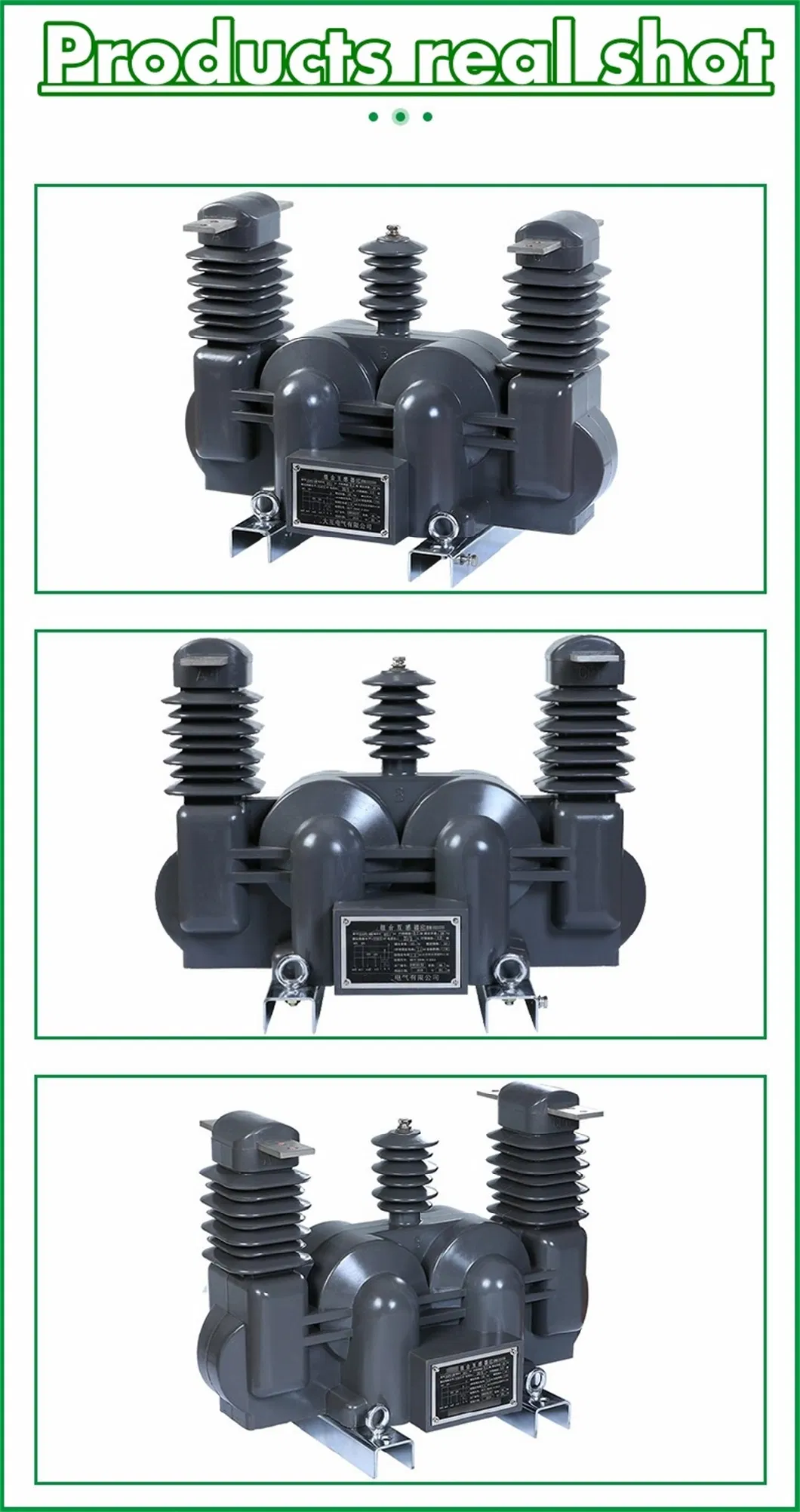 Jlszv2-6/10W 6/10kv Three-Phase Three-Wire Outdoor Dry Combined Instrument Transformer High Voltage Metering Box