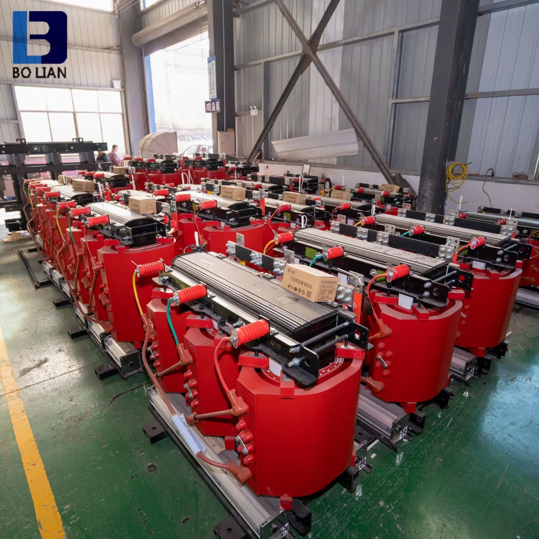 Customization 30 50 80 100 160 200 350 400 500 kVA 0.4kv/10kv Three Phase Cast Resin Dry Type Step Down Power Transformer for Power Transmission