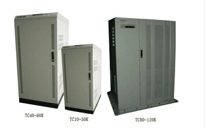 Tc120kVA 3: 1 True on-Line Double Conversion Design UPS Providing All Power Protection