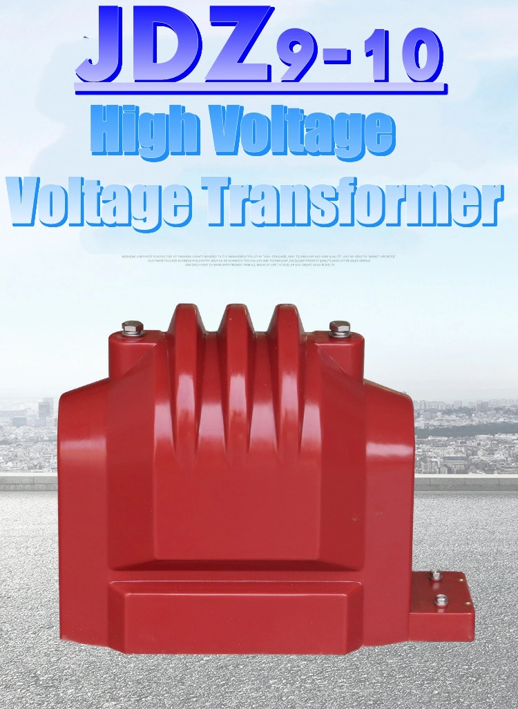 Jdz9 3/6/10kv 30-500va Dry-Type Fully Enclosed Single-Phase Indoor Hv Voltage Transformer