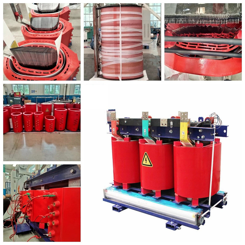 Three Phase Scb12 800kVA 10/0.4 Dry Type Power Distribution Transformer All Copper/Aluminum Customizable