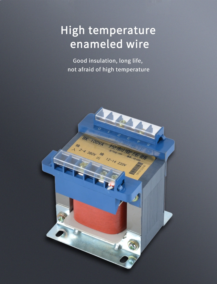 Single Phase Voltage Converter Dry Type Isolation Control Transformer Price Custom Bk Series 380V 220V 50va~10kVA