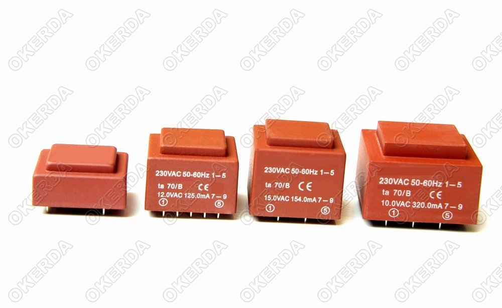 Low Frequency 50Hz Exported Type Ei28 Pin Transformer