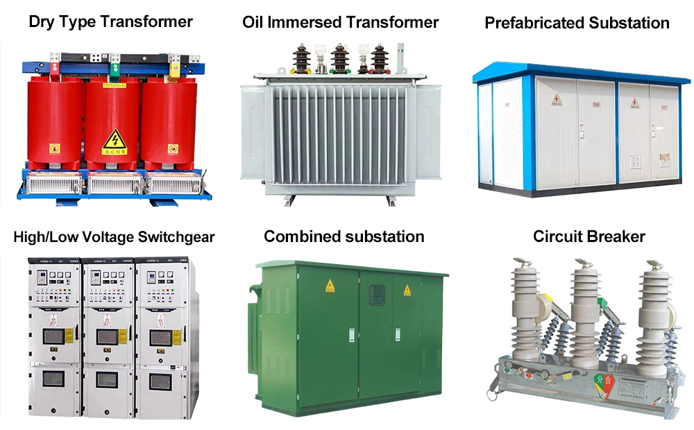 Factory Price 30kVA 250kVA 500kVA Three Phase Step up Down Dry Type Power Transmission Transformer with Range From 630kVA to 2500kVA /400V