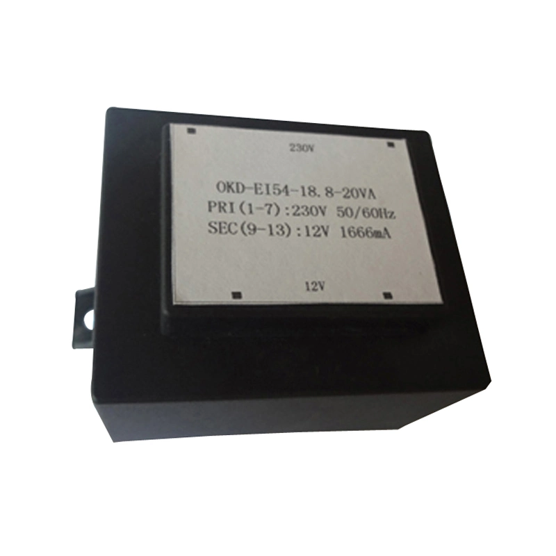 Ei54 Sealed Transformer Encapsulated Power Transformer 16va - 20va