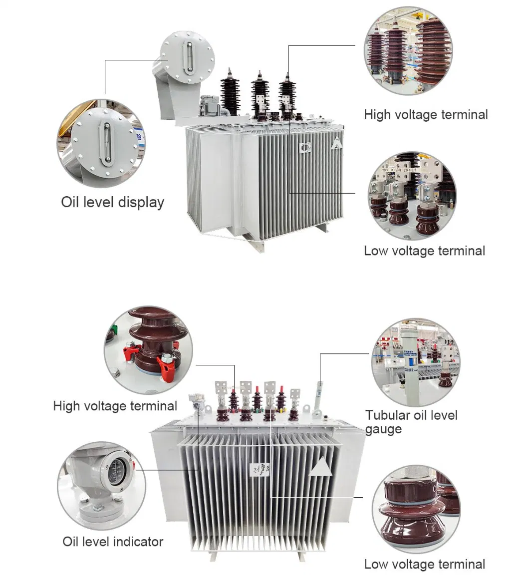 Power Transformer 1600 kVA 33kv Three Phase Oil Immersed Distribution Electric Oil Type Transformer Price