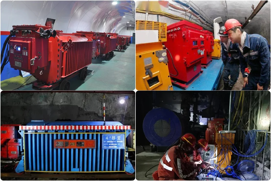 Ksg 2.5-50kVA 24-1440V Low-Voltage Three-Phase Explosion-Proof Dry-Type Transformer for Mine Lighting