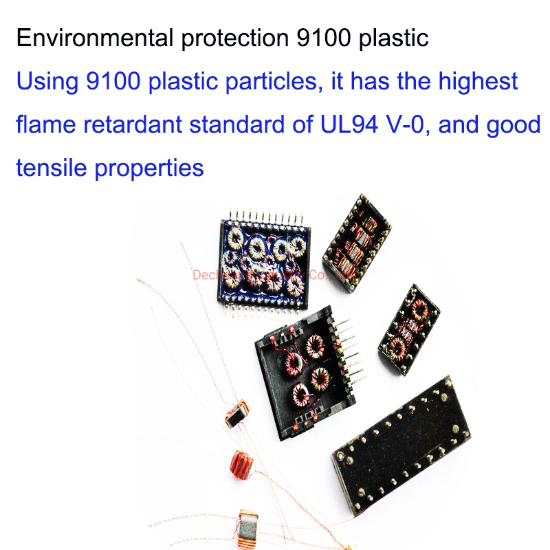 16pin 10/100 Base-T Single Port Isolated LAN Magnetic H1102nl Transformer Alternatives Tg110-E050n5rl PT61018pel H1102nl H1601cg