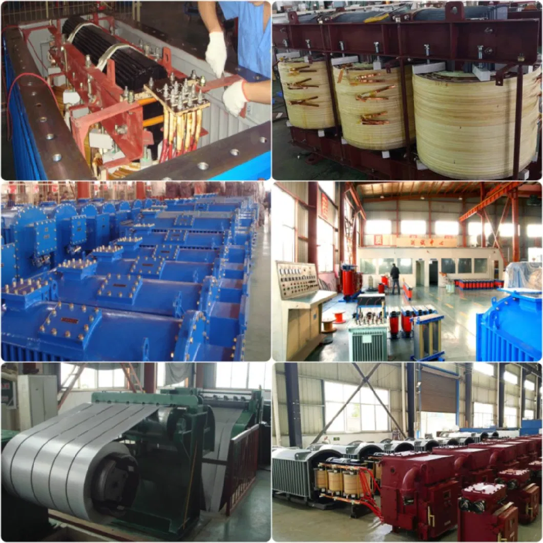 Ksg 2.5-50kVA 24-1440V Low-Voltage Three-Phase Explosion-Proof Dry-Type Transformer for Mine Lighting