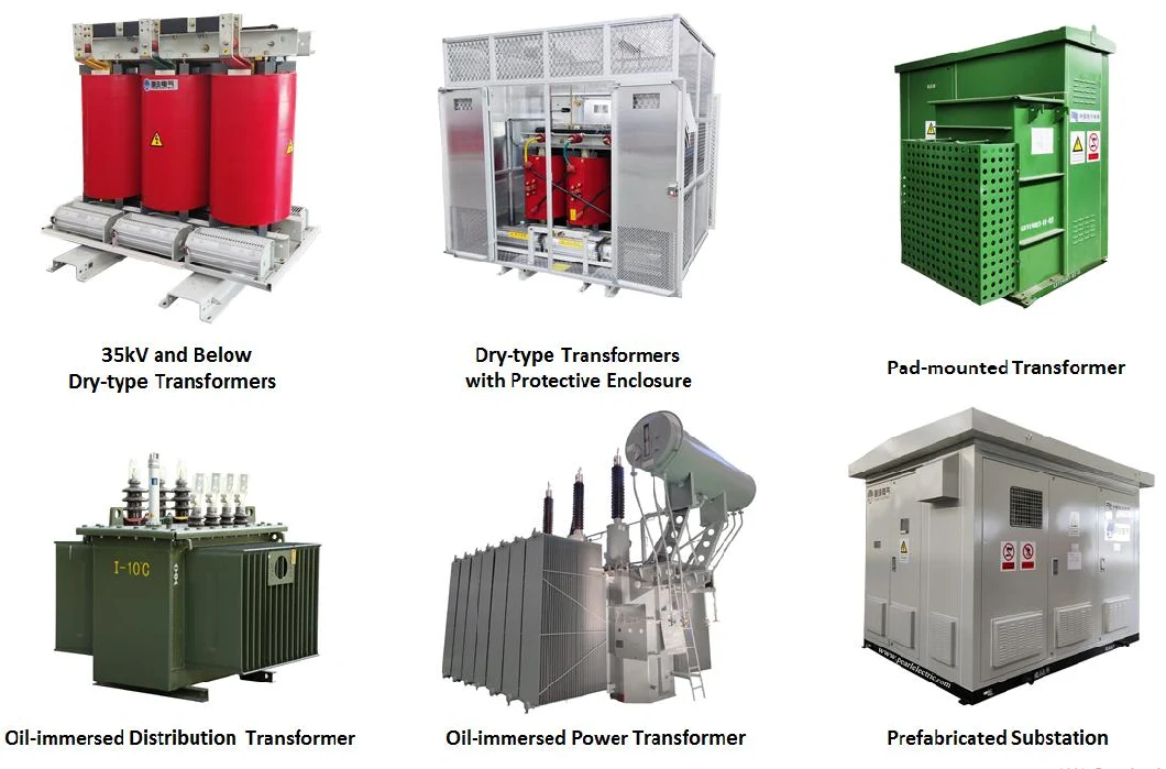 Dry Type Rectifier Transformer 3300KVA 33/2kv Cast Resin Three Phase 50/60HZ Customized