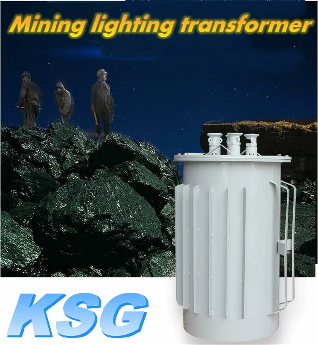 Ksg 2.5-50kVA 24-1440V Low-Voltage Three-Phase Explosion-Proof Dry-Type Transformer for Mine Lighting