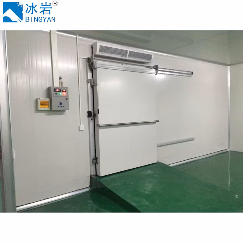 Industrial Overhead Thermal Insulated Vertical Lifting Metal Sliding up Sectional Garage Door for Cold Storage Freezer Room, Warehouse and Loading Docks or Bays