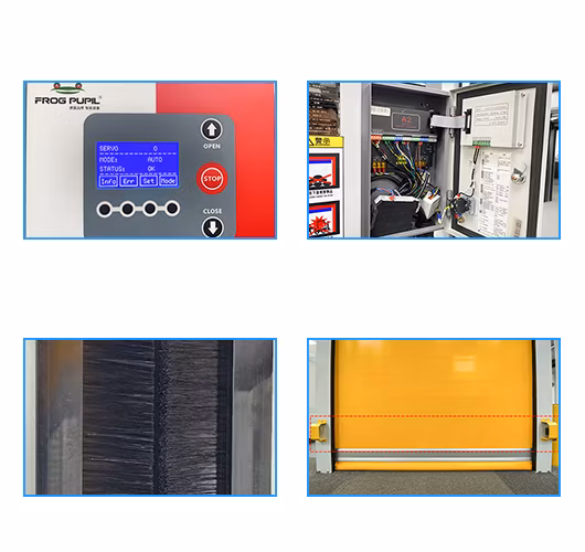 PVC Fast Rolling Prices Rapid Roll High Speed Roller Shutter Doors