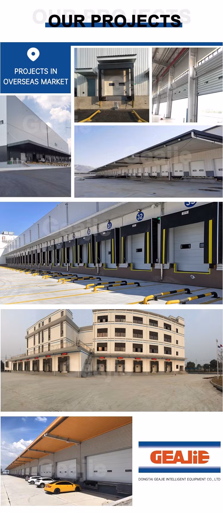 Industrial Exterior PVC Rapid High Speed PVC Stacking Folding Door