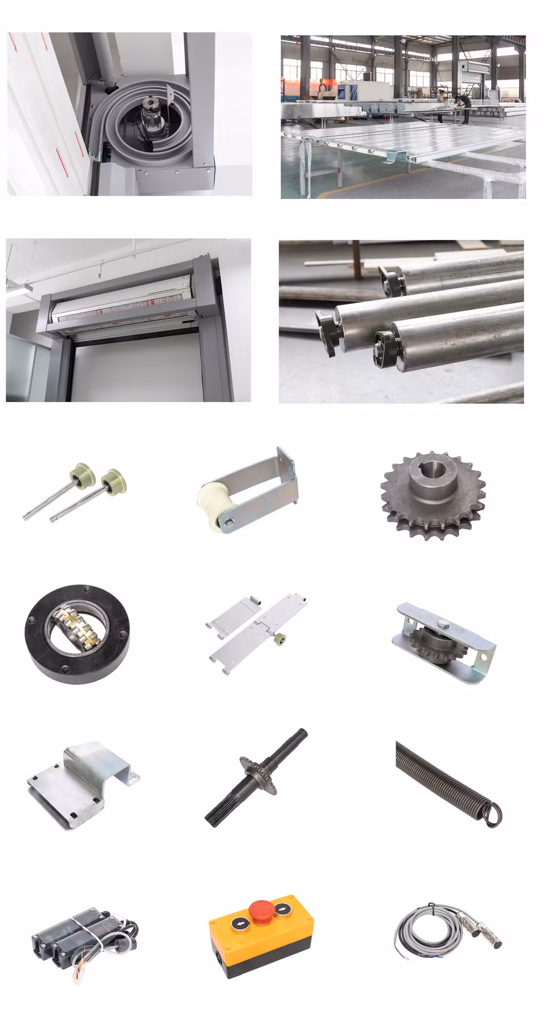 Industrial Roller Shutter Door Automatic Aluminum High Speed Door Aluminum Spiral Door Security Fast Rolling Door Fast Warehouse Door Fast Garage Door Price